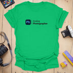 T-Shirt With Analog Photography and Digital Nostalgia Graphic