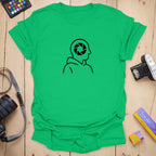T-Shirt With Aperture Head Graphic for Photography Fans