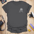 T-Shirt With Aperture Head Badge Graphic