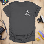T-Shirt With Aperture Head Badge Graphic