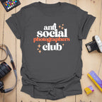T-Shirt With Anti-Social Photographers Club Graphic