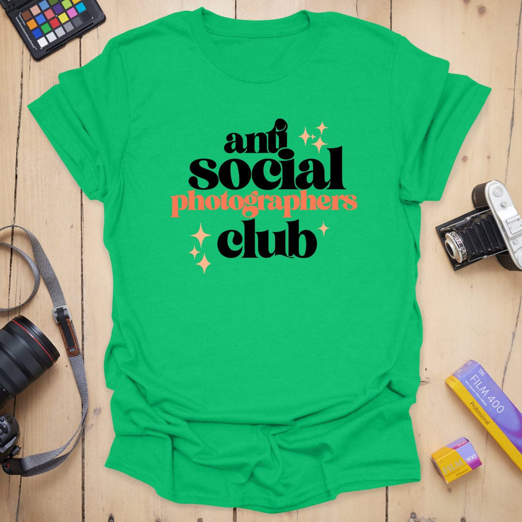 T-Shirt With Anti-Social Photographers Club Graphic