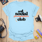T-Shirt With Anti-Social Photographers Club Graphic