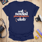 T-Shirt With Anti-Social Photographers Club Graphic