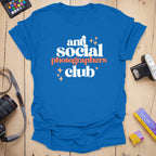 T-Shirt With Anti-Social Photographers Club Graphic