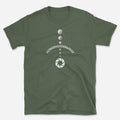Astrophotographer T-Shirt With Moon Phase Camera Design