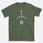 Astrophotographer T-Shirt With Moon Phase Camera Design