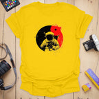 T-Shirt With Astronaut Photographer Graphic