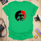 T-Shirt With Astronaut Photographer Graphic