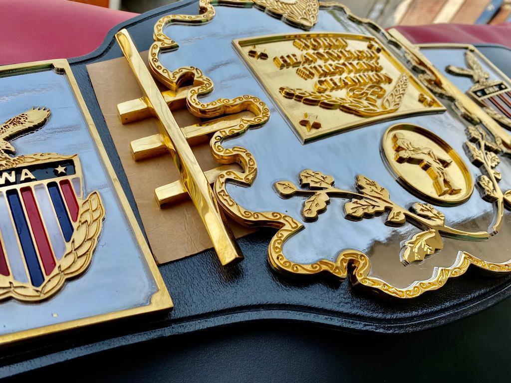 Championship Belt AWA World Heavyweight CNC HD Replica
