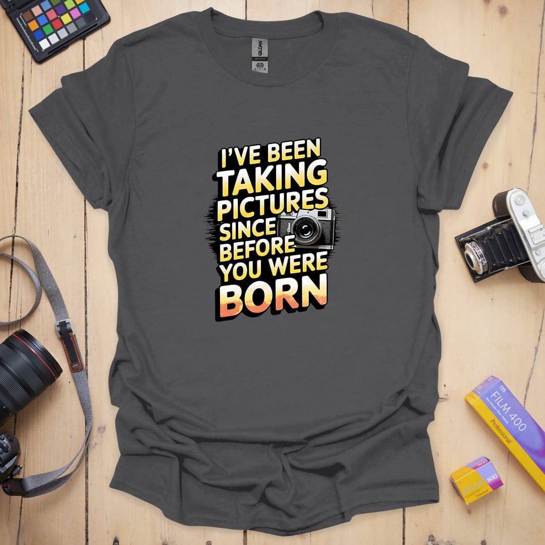 T-Shirt for Experienced Photographers Before You Design