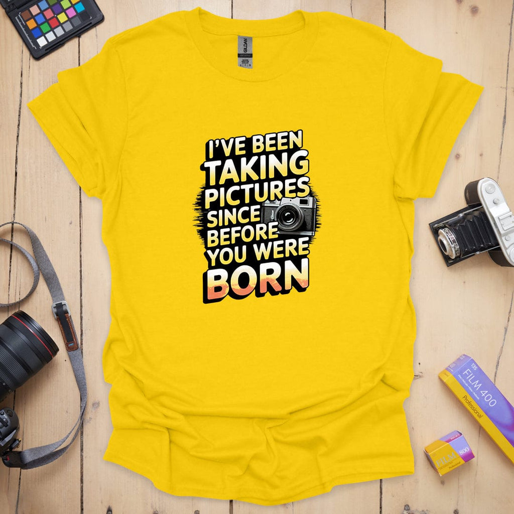 T-Shirt for Experienced Photographers Before You Design