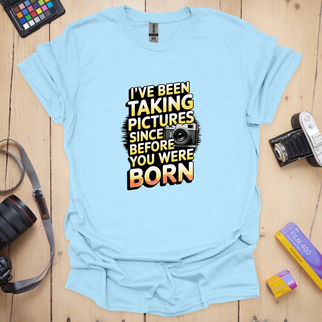 T-Shirt for Experienced Photographers Before You Design