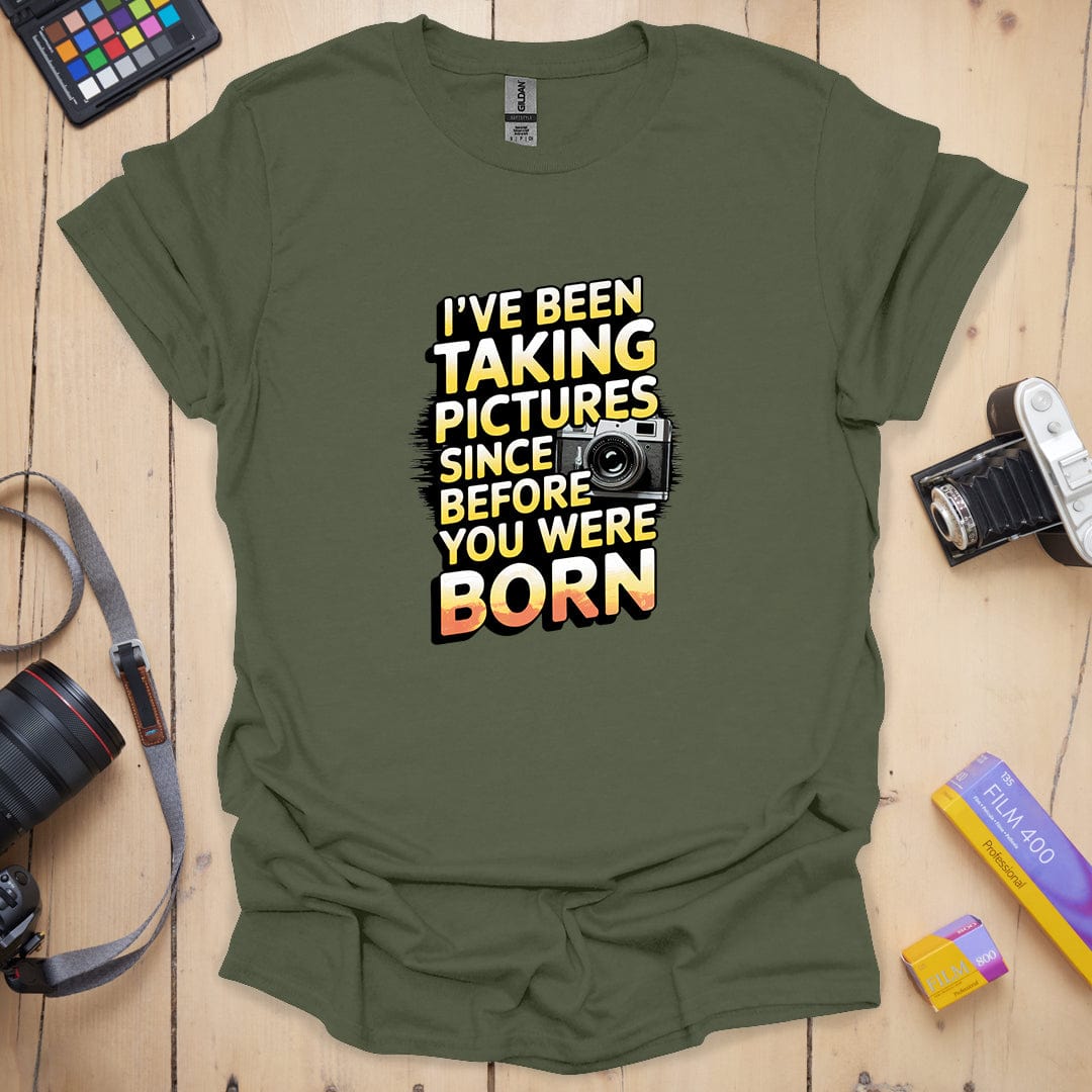 T-Shirt for Experienced Photographers Before You Design