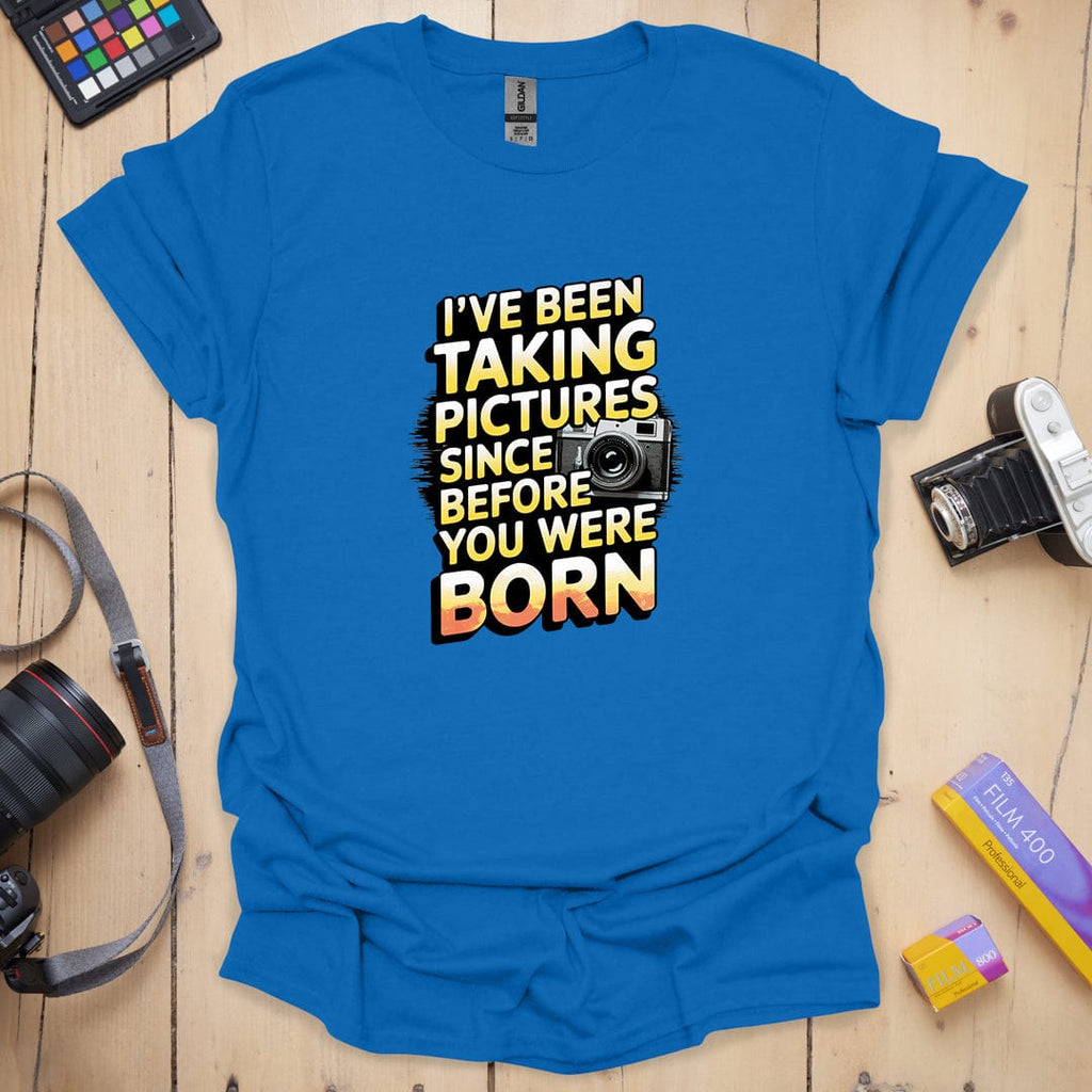 T-Shirt for Experienced Photographers Before You Design