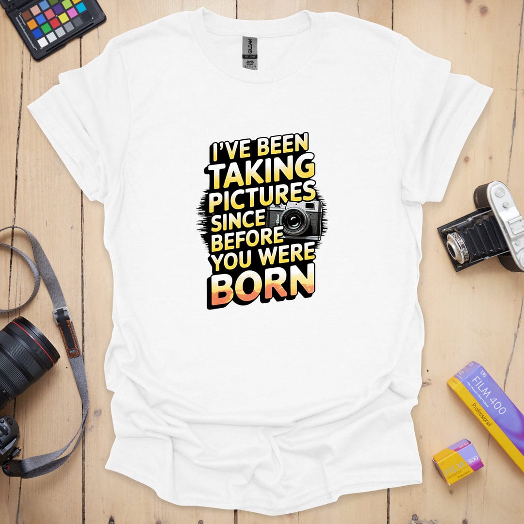 T-Shirt for Experienced Photographers Before You Design