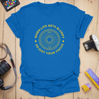 T-Shirt With Blurry Photography-Inspired Design