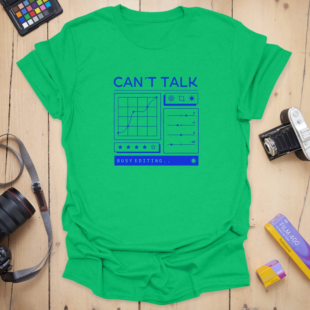 T-Shirt With Editing Design for Photo Creators