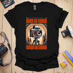 T-Shirt With Born To Shoot Photography Graphic