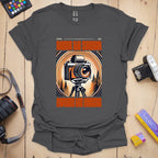 T-Shirt With Born To Shoot Photography Graphic
