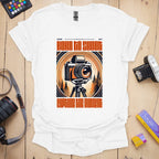 T-Shirt With Born To Shoot Photography Graphic