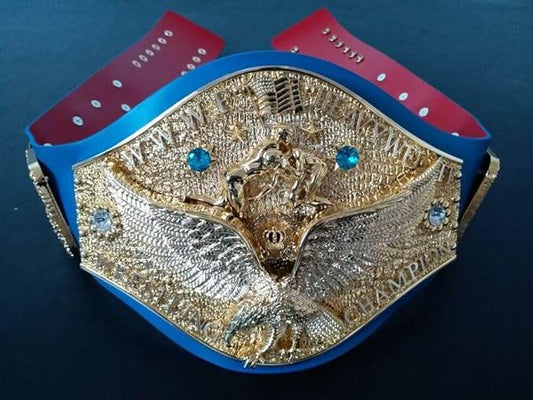 Bob Backlund era Adult World Wrestling Championship Belt