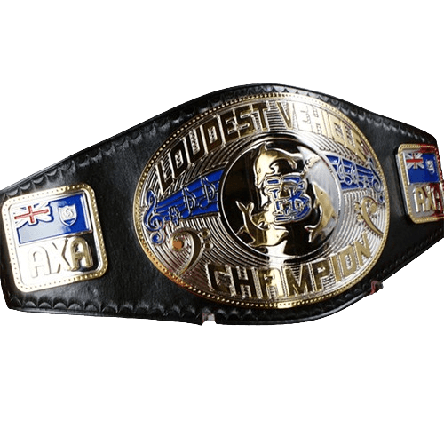 BassHeads Loudest Car Championship Belt