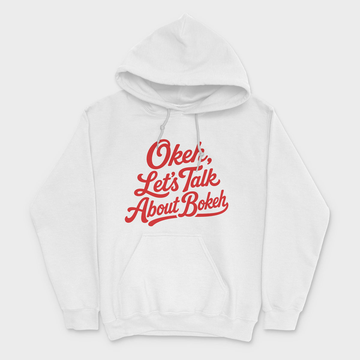 Hoodie With Retro Okeh Bokeh Photography Graphic