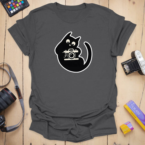 Camera Cat T-Shirt