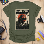 T-Shirt With Camerazilla Photographer Graphic