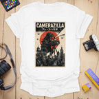 T-Shirt With Camerazilla Photographer Graphic