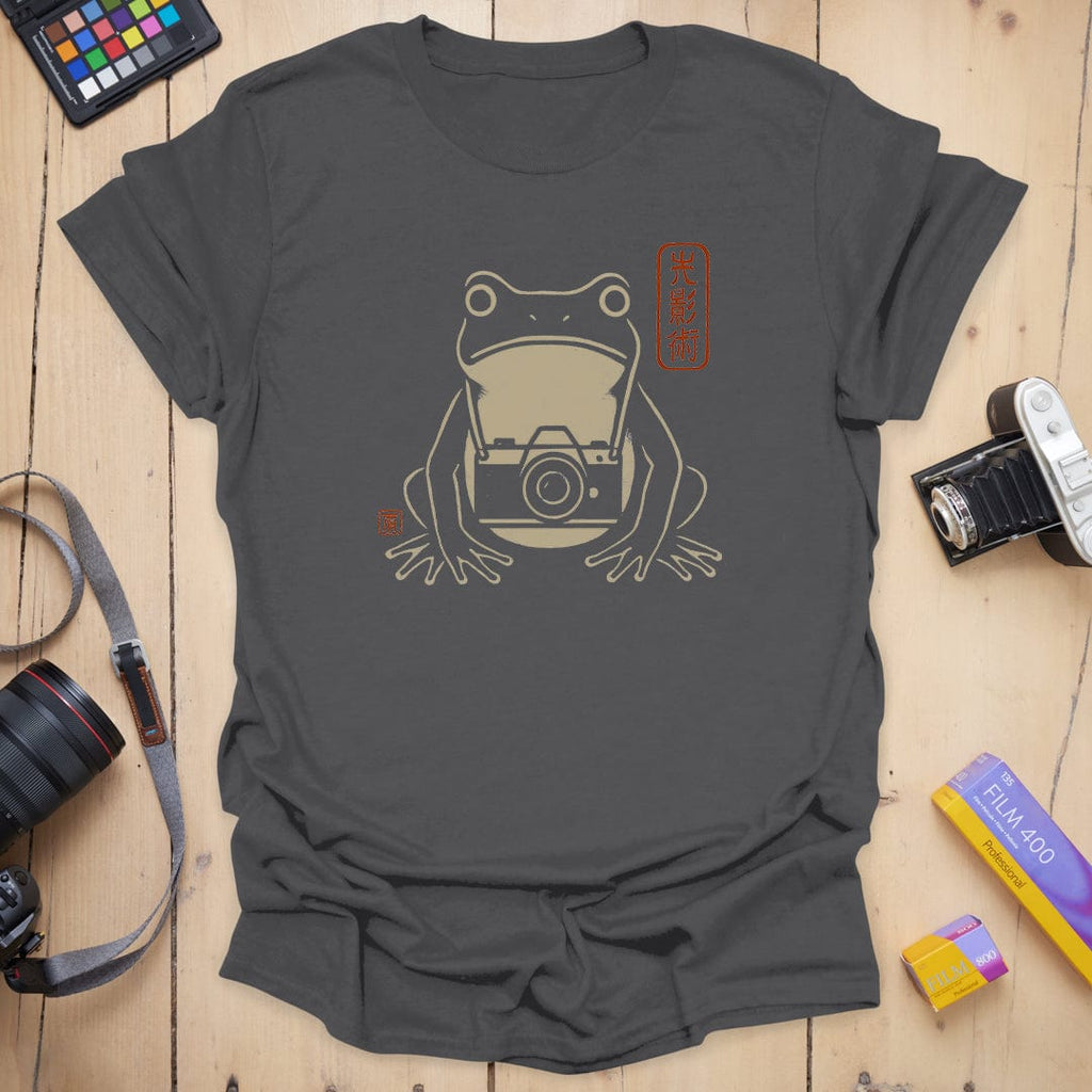 T-Shirt With Camera Toad Photography Graphic