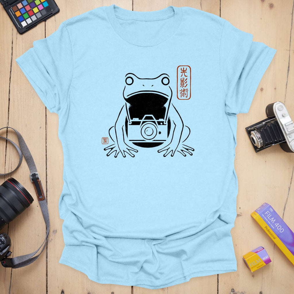 T-Shirt With Camera Toad Photography Graphic