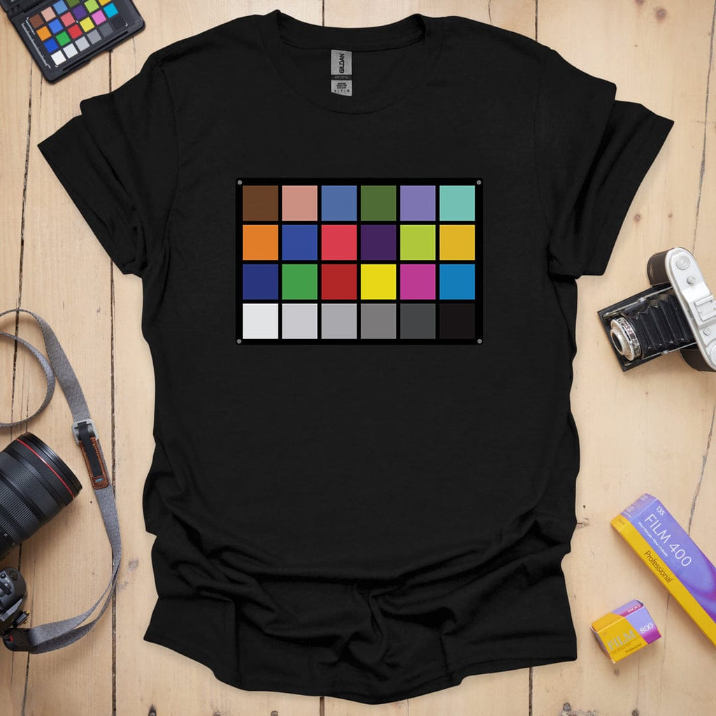 T-Shirt Color Calibration Photographer Design