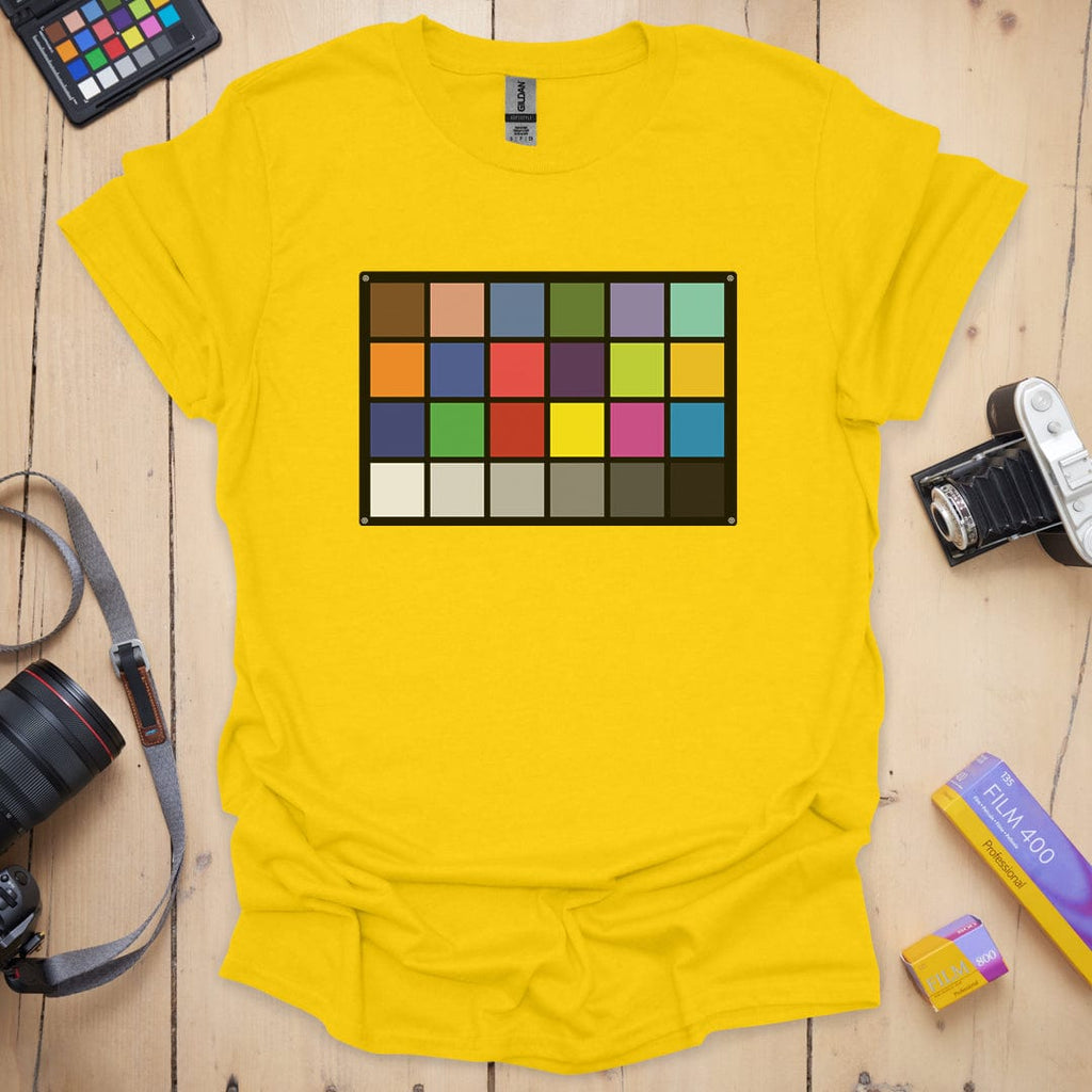 T-Shirt Color Calibration Photographer Design