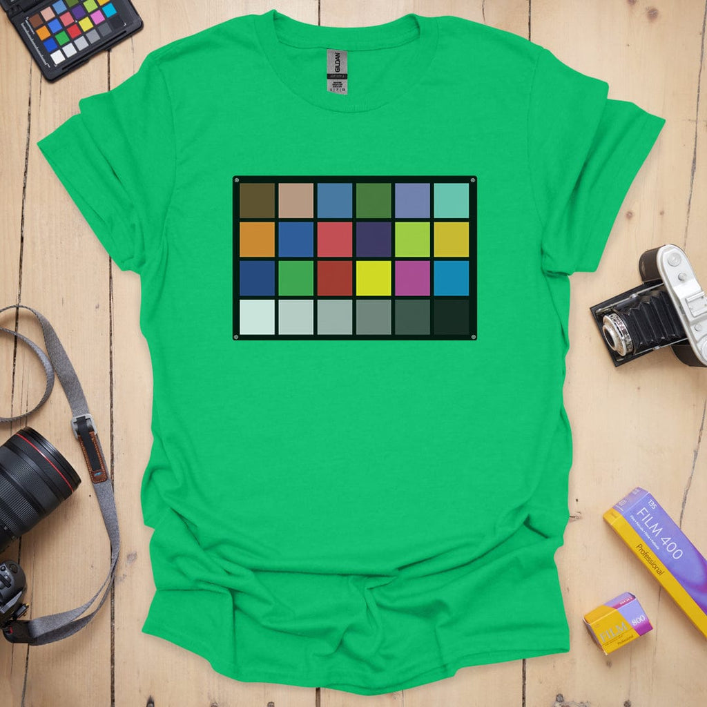 T-Shirt Color Calibration Photographer Design