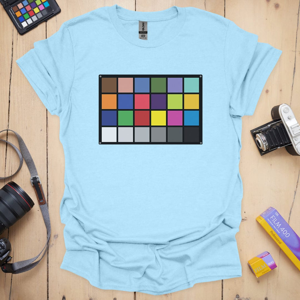 T-Shirt Color Calibration Photographer Design