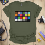 T-Shirt Color Calibration Photographer Design