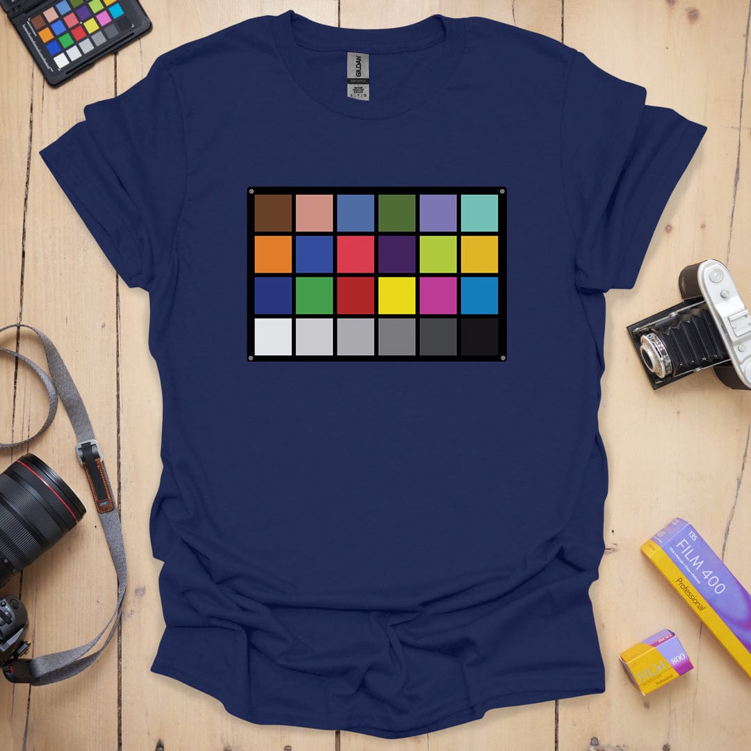 T-Shirt Color Calibration Photographer Design