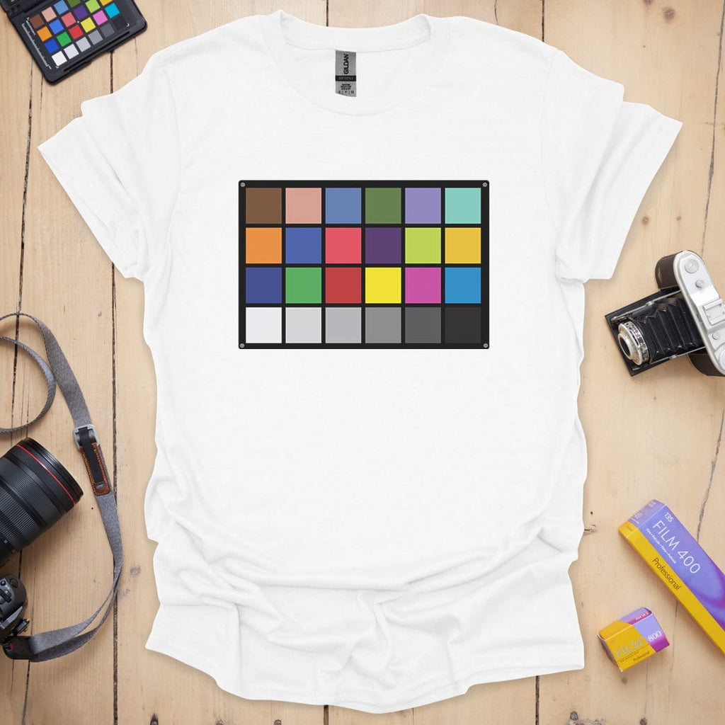 T-Shirt Color Calibration Photographer Design