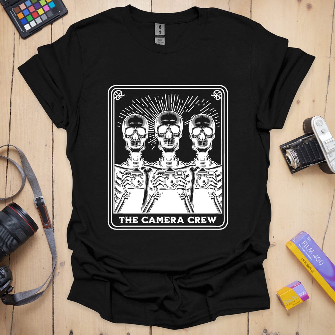 T-Shirt Camera Crew Photographer Design