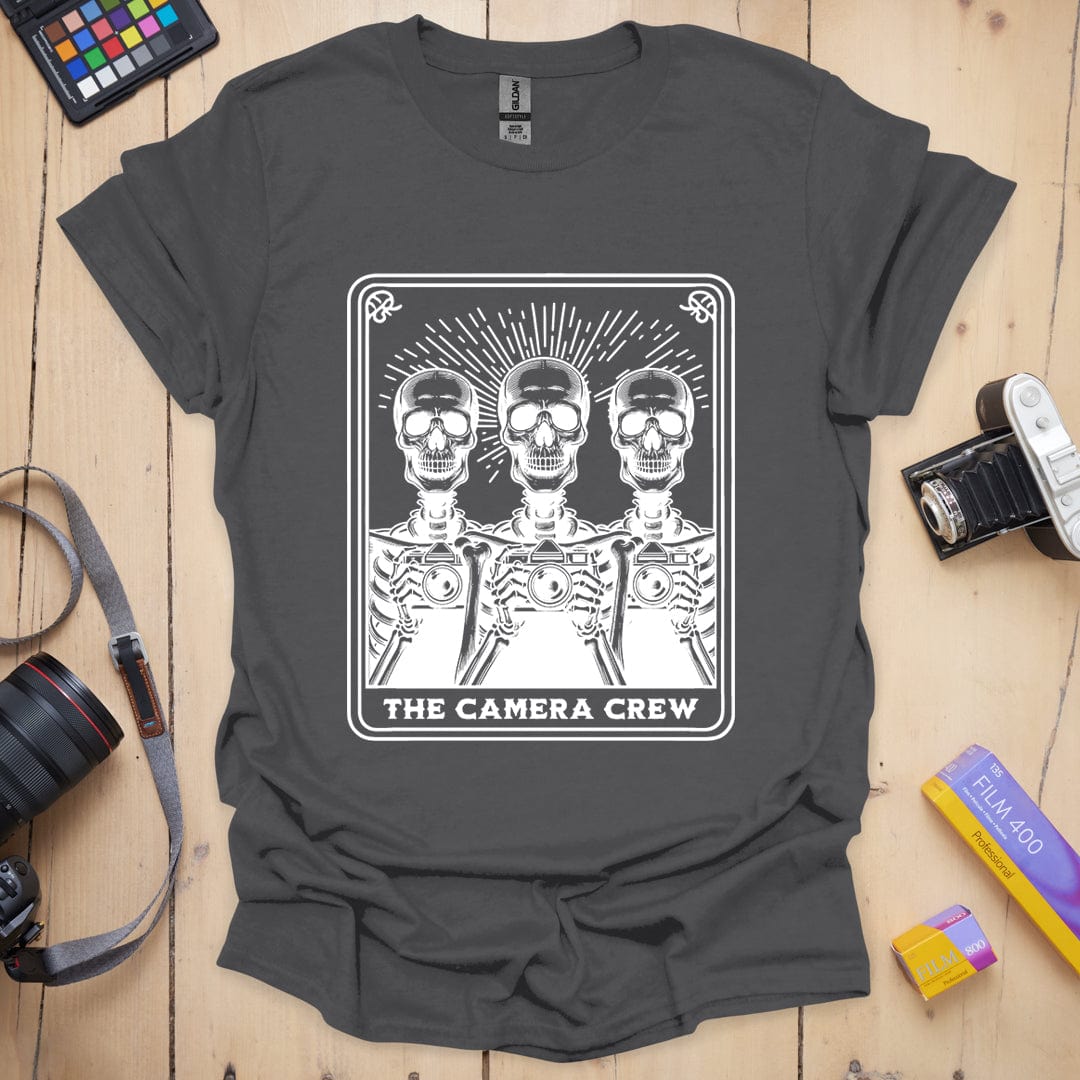 T-Shirt Camera Crew Photographer Design