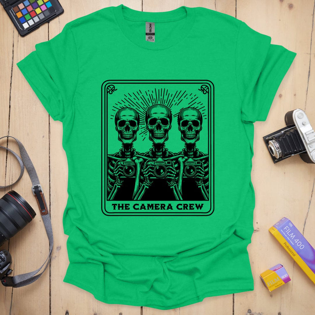 T-Shirt Camera Crew Photographer Design