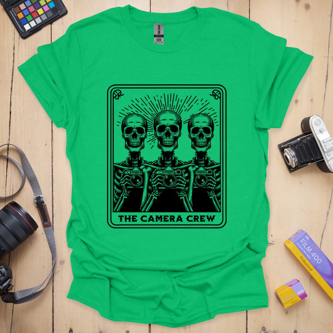 T-Shirt Camera Crew Photographer Design