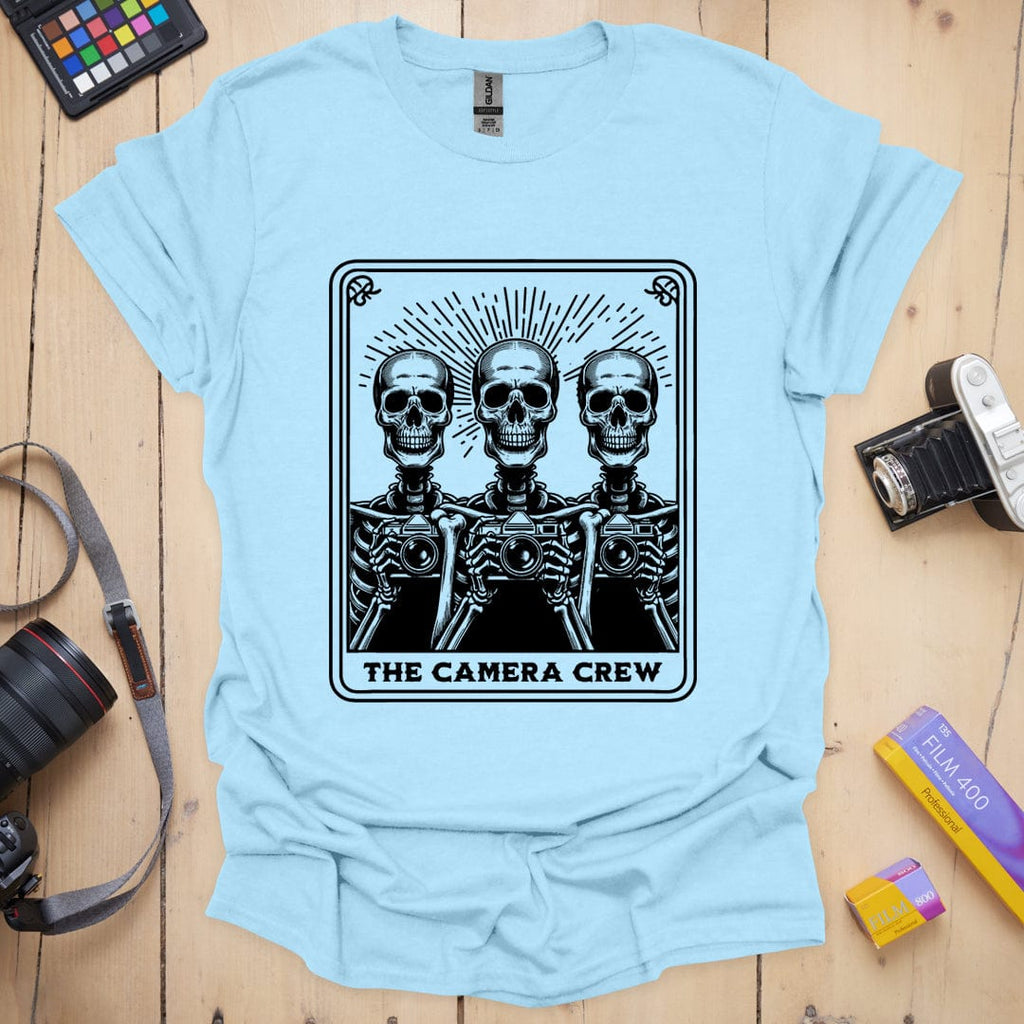 T-Shirt Camera Crew Photographer Design