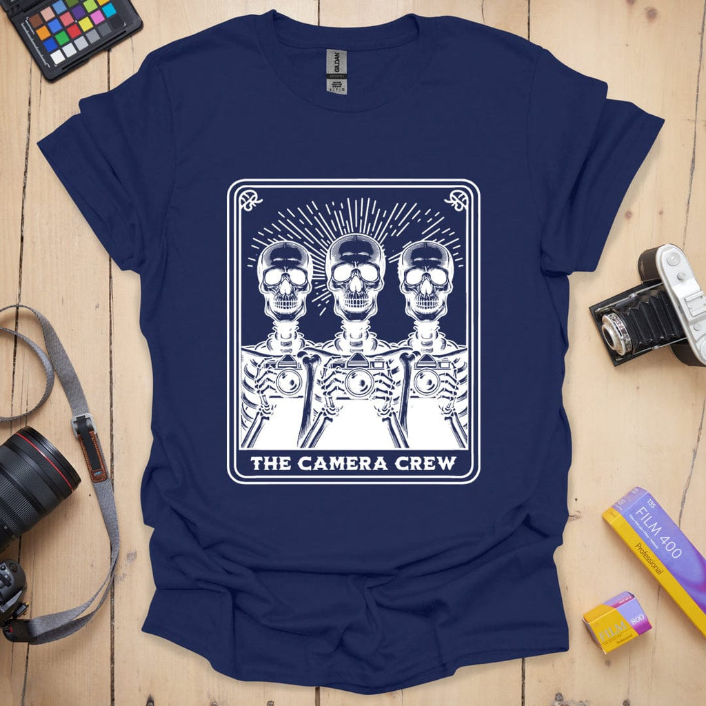 T-Shirt Camera Crew Photographer Design