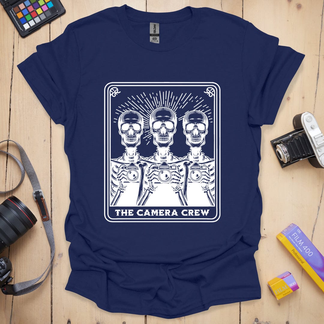 T-Shirt Camera Crew Photographer Design