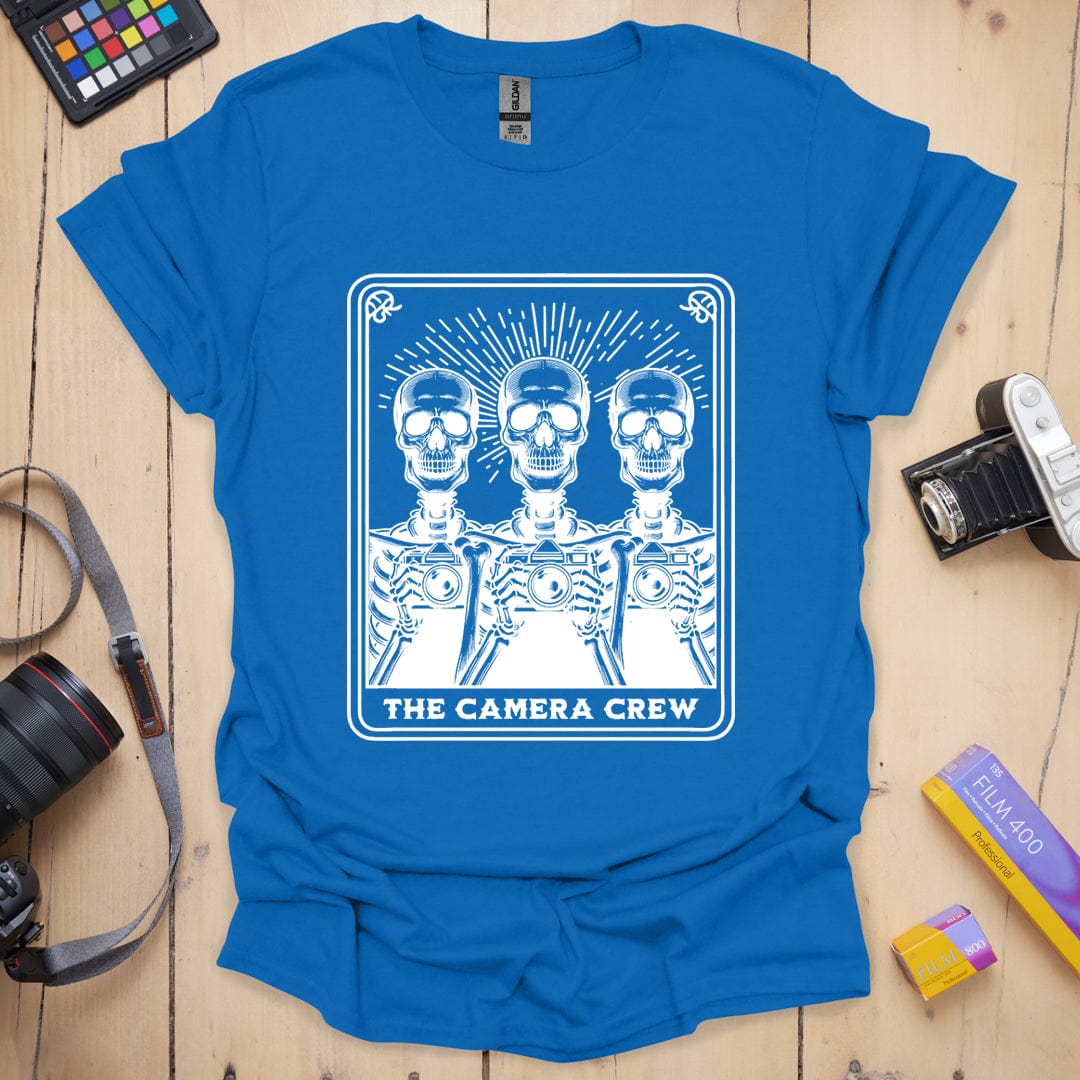 T-Shirt Camera Crew Photographer Design