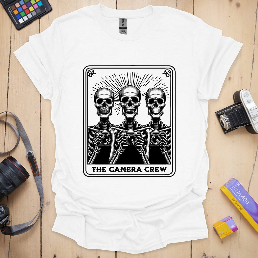 T-Shirt Camera Crew Photographer Design