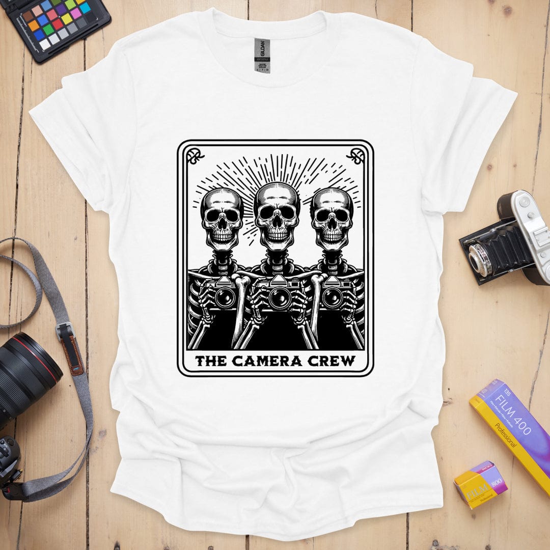 T-Shirt Camera Crew Photographer Design